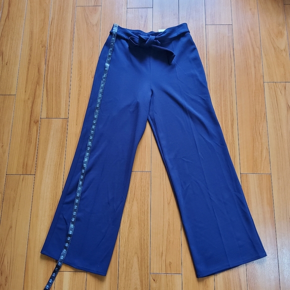 Simply Styled Wide Leg Pant Martime Blue Size M - Picture 4 of 9